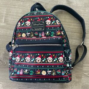 COPY - Disney Parks Loungefly Holiday Backpack